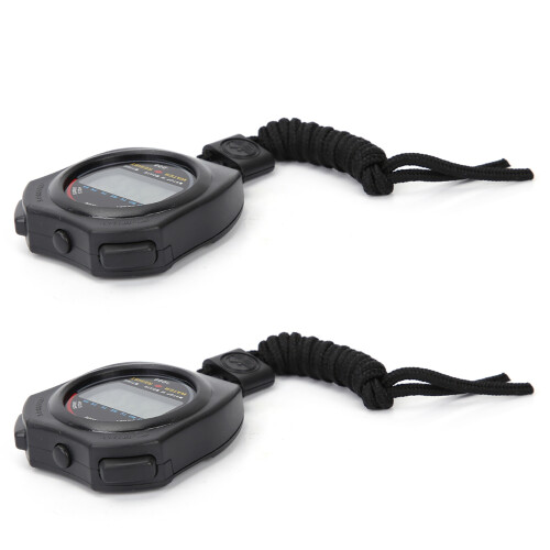2 PCS Sports Stopwatch Timer, Multifunctional 2