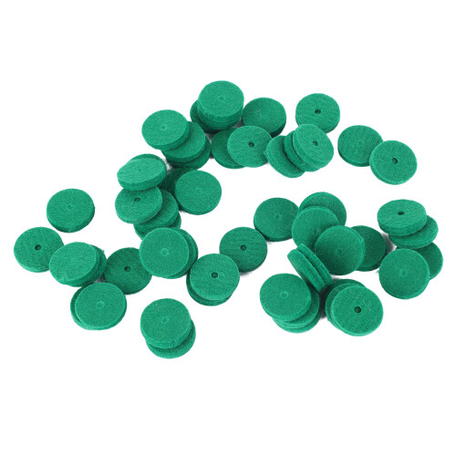 90Pcs Piano Felt Pad 22mm Noise Reduction Round 2
