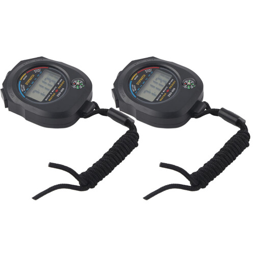 2 PCS Multifunctional Handheld Digital LCD 2