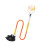 PVC Adjustable Table Tennis Ball Sucker Training 8
