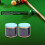 2pcs No Slip Cue Tip Chalk Billiard Pool Cue Dry 8