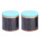 2pcs No Slip Cue Tip Chalk Billiard Pool Cue Dry 1