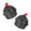 2pcs No Slip Cue Tip Chalk Billiard Pool Cue Chalk 9