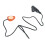 Piezoelectric Pickup with Heart Shape Pick Contact 5