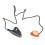 Piezoelectric Pickup with Heart Shape Pick Contact 2