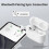 For Apple AirPods 4 Charging Case Bluetooth Earphone USB-C Port Wireless Charging Box 5