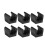 6pcs Plastic Billiards Pool Single Holder Mini Rod 7
