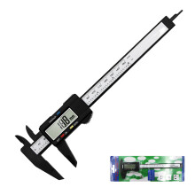 Black Digital Vernier Caliper 0–150mm LCD, Accurate 0.1mm