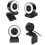 60FPS 1080P Webcam with Ring Light - PC Camera, 5x Digital Zoom and Remote Control 5