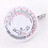 Round BMI Measuring Tape, 1.5m White Retractable Waist Tool 5