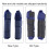 1 Pair Adjustable Horse Splint Leg Boot Protection 14