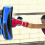 Muay Thai Boxing Kicking Curve Pad Hand Feet 7