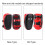Muay Thai Boxing Kicking Curve Pad Hand Feet 12