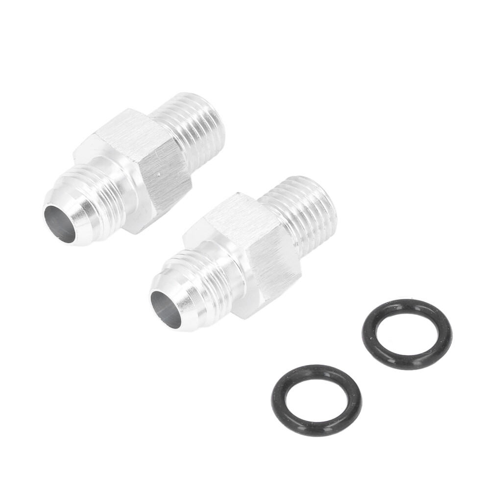 Pair Transmission Cooler Adapter Fittings Â6An To 9121376379635