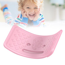 Pink Plastic Seesaw Board for Kids with Elastic Ball, 50x23.5cm