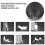 EPP Yoga Foam Roller Massage Ball Set Point Body 8
