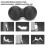 EPP Yoga Foam Roller Massage Ball Set Point Body 8