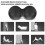 EPP Yoga Foam Roller Massage Ball Set Point Body 8