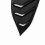 2Pcs/Set Car Rear Side Window Louver Blinds Glossy 14
