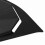 2Pcs/Set Car Rear Side Window Louver Blinds Glossy 15