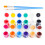 Acrylfarben-Set 12 Farben 2 Pinsel 1722,3 cm 11