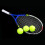 Durable String Single Tennis Racket Racquet for 5