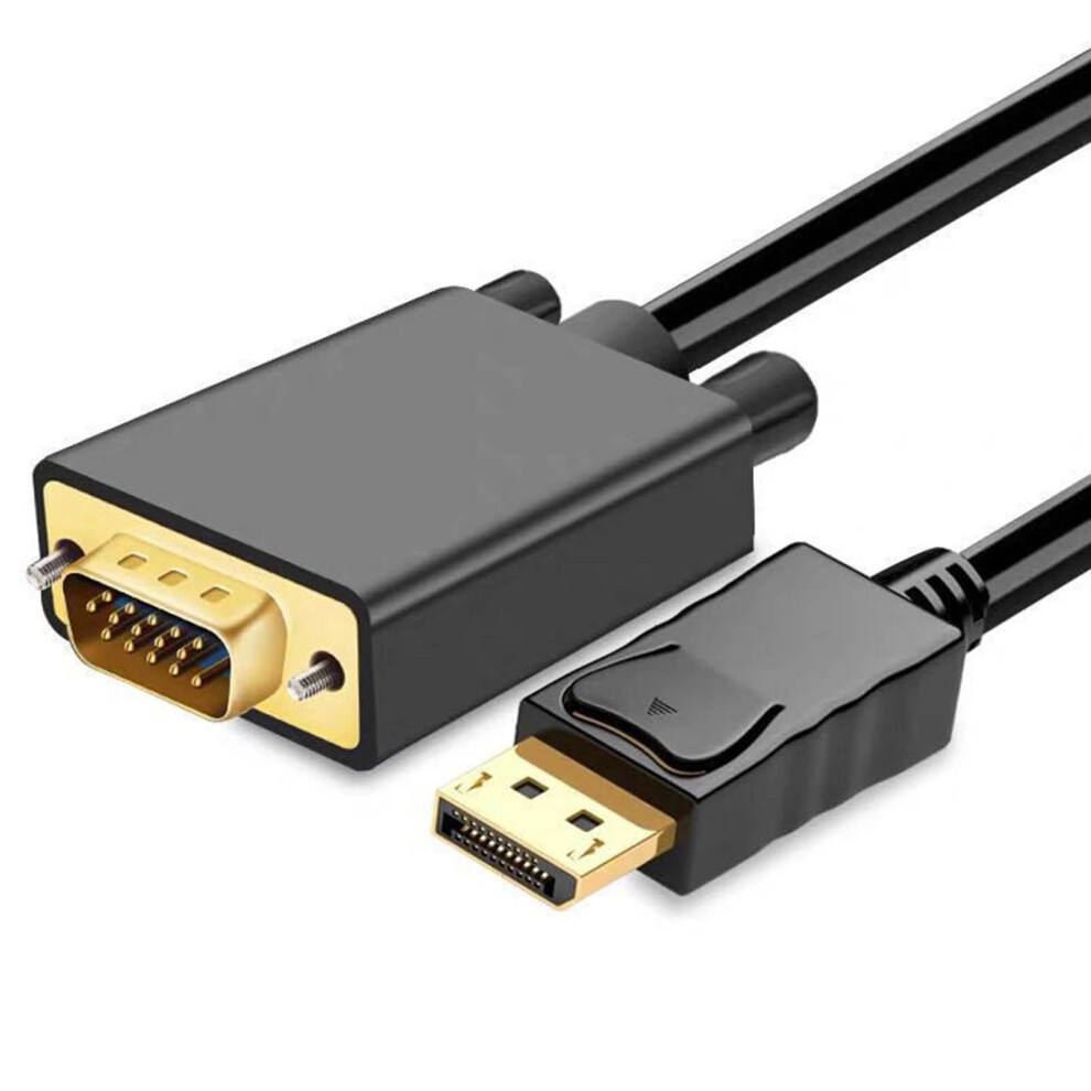 Dp To Vga Adapter Cable 1.8M Stable No Loss 9121376382550