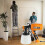 (Yellow) Strong Electric Paint Sprayers Multipurpose Paint Spray Machine Professional Powerful Paint Spray Device 2