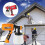 (Red) Strong Electric Paint Sprayers Multipurpose Paint Spray Machine Professional Powerful Paint Spray Device 3