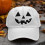 (white) Halloween Hat Autumn Style Print Hat 1