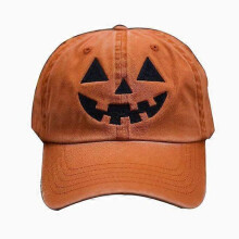 (Orange) Halloween Hat Autumn Style Print Hat