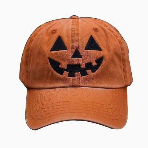 (Orange) Halloween Hat Autumn Style Print Hat
