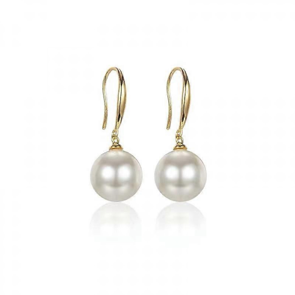 Handpicked Quality Freshwater Cultured Pearl Earrings Leverback Dangle Stud Pearl Earrings