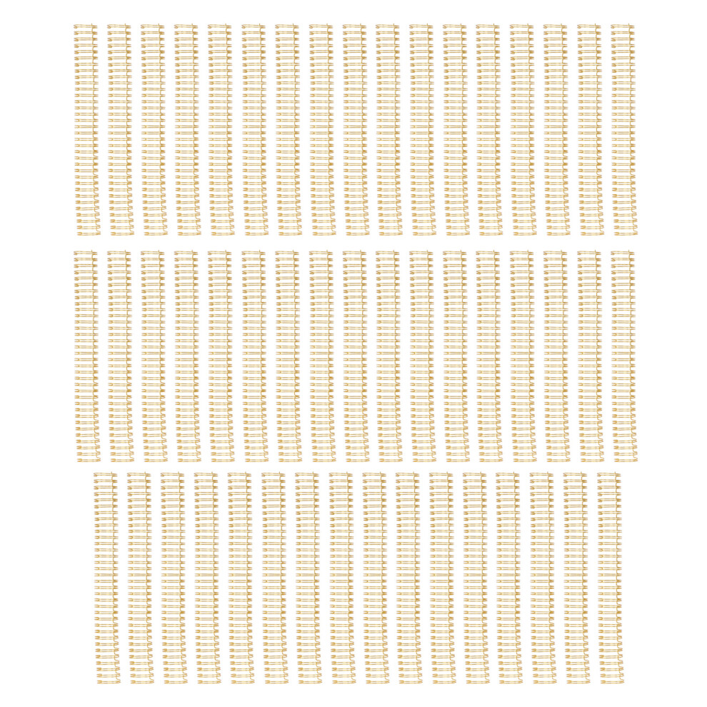 50 Packs Double Loop Wire Binding Spines A4 Paper