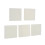 Stempel-Schnitzblock 5x5x1 cm PVC, halbdurchsichtig 12