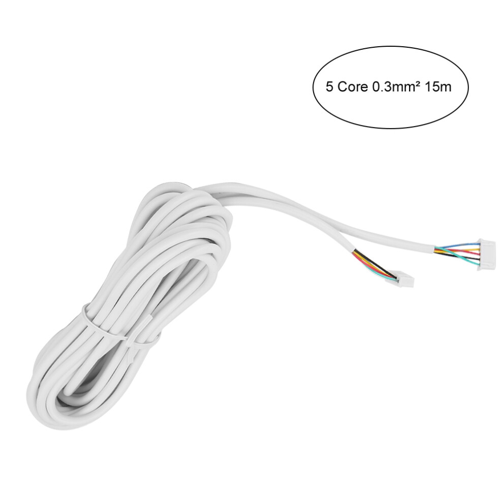 5-Core 0.3Mm Round Flexible Copper Cable For Video 9121376384035