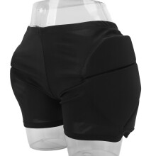 Nylon & EVA Protective Shorts for Cycling & Ski, Black, S-XXL