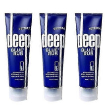 (3PCS) Deep Blue Rub 120ml Body Oil