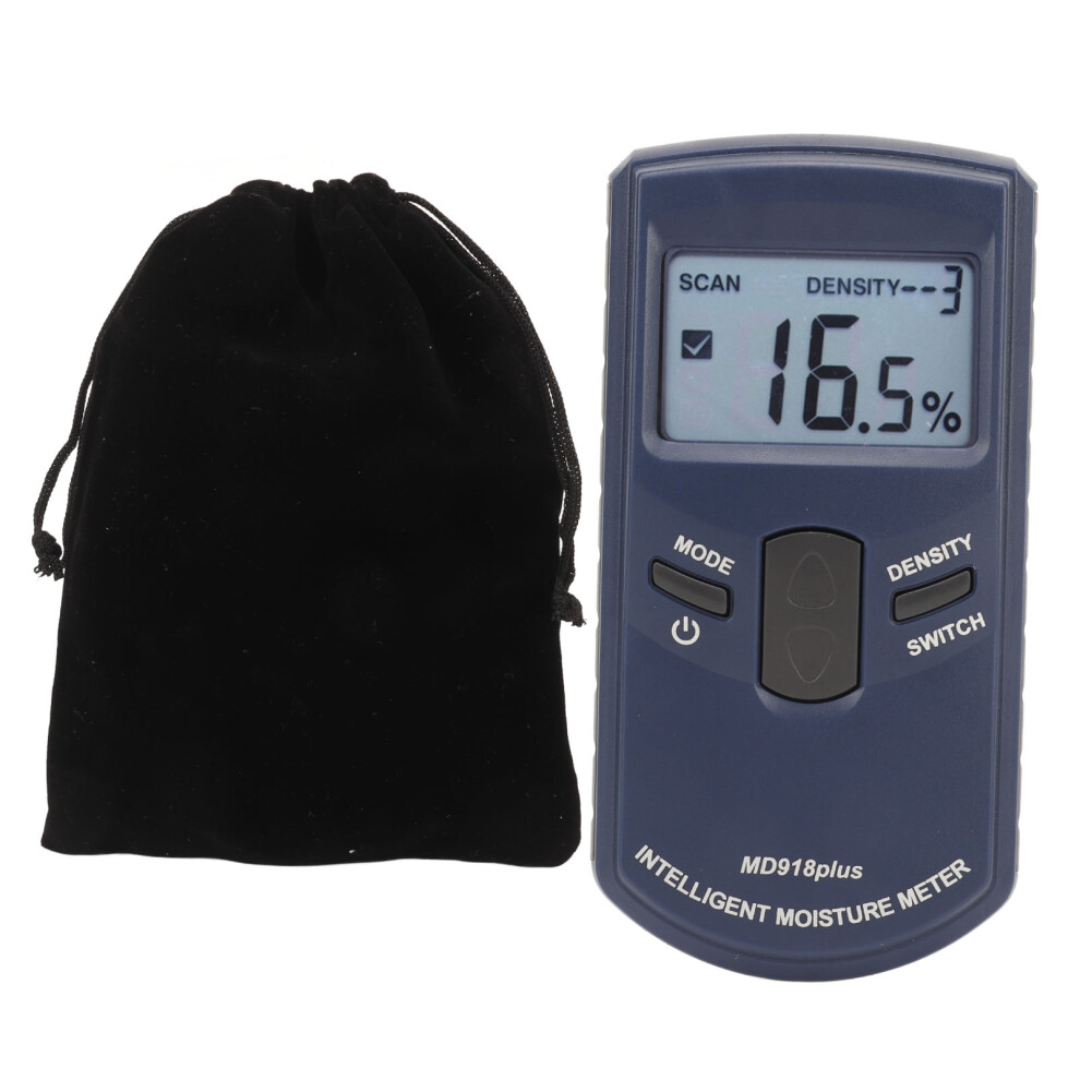 Wood Moisture Meter Pinless Digital Display 2%‑80%