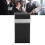 Slim Black Cigarette Case 20pcs Waterproof Dustproof Metal Box Holder 16