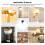 Ceiling Light Pull Chain Switch Set 3-Speed Control for Fans & Lamps 7
