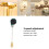 Ceiling Light Pull Chain Switch Set 3-Speed Control for Fans & Lamps 8