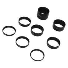 8 Stück M480,75 Verlängerungsrohr-Set 3–30 mm Aluminium