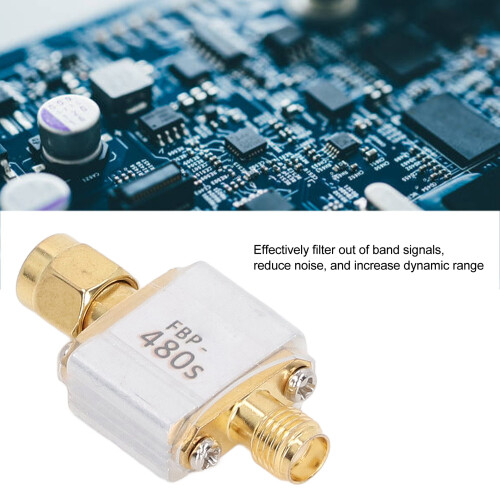 SAW-Filter 480MHz 50Ω Geringe Verluste Bandpass-Empfängerfilter 2
