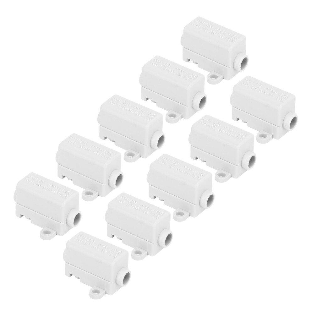10Pcs Zk 1106 Wire Connector 60A 400V Electrical Joiner Inline Junction Box 9451339550918