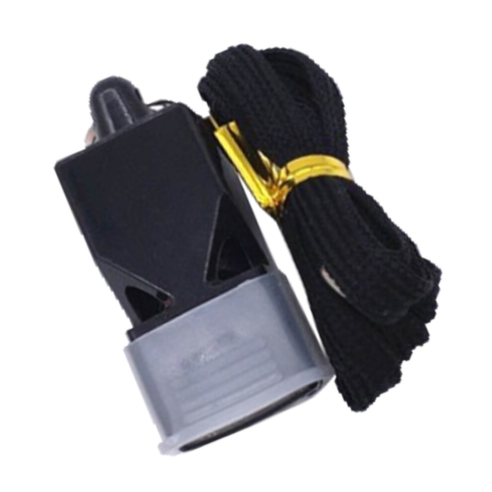 High-Decibel Survival Whistle with Lanyard for Sports & Emergencies