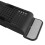Black Expandable Bathtub Tray with Stable Placement and Draining Design 5