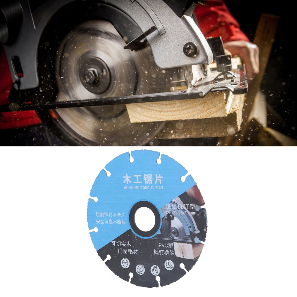 5In Manganese Steel Circular Saw Blade For Wood Aluminum Plastic Cutting 8771339554213