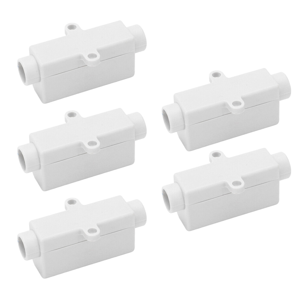 5Pcs Brass Double Screw Wire Terminal Blocks With Abs Shell 1000V 100A Capacity 4181339554511