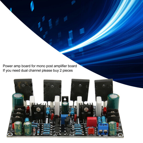 A1943 C5200 Mono-Verstärkerplatine PCB 200W Max 300W 2